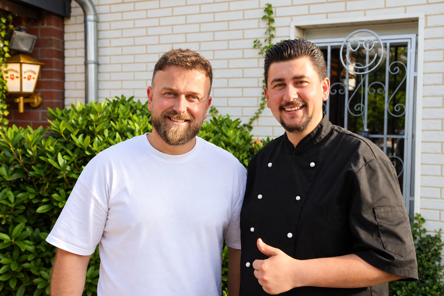 Vissi und Renni von der Lister Laube